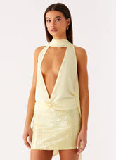 Lilo Scarf Top - Yellow