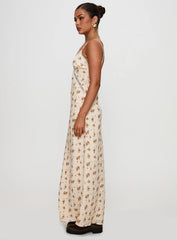 Madeleine Lace Maxi Dress Multi Floral