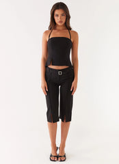 Banks Capri Pants - Black