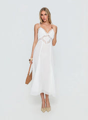 Harmony Midi Dress Pearl