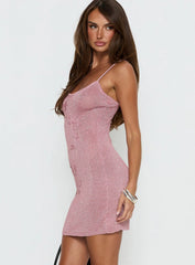 Sysanna Knit Mini Dress Pink