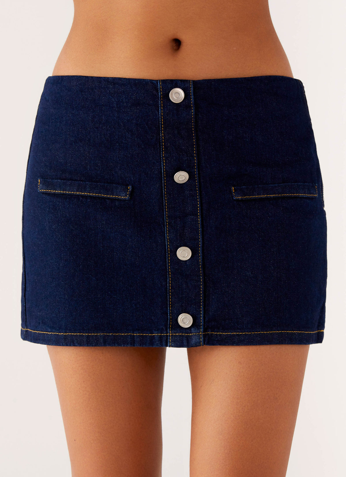 Morrison Denim Mini Skirt - Indigo