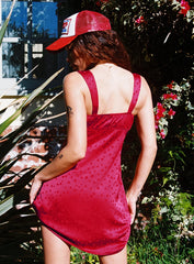 Evadine Mini Dress Red