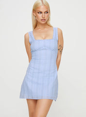 Dasha Mini Dress Blue