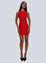 Anse Mini Dress Red